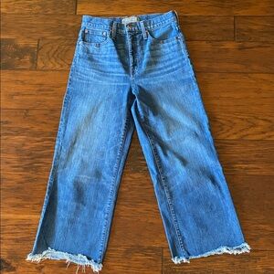 High-rise wide leg JCrew Jeans